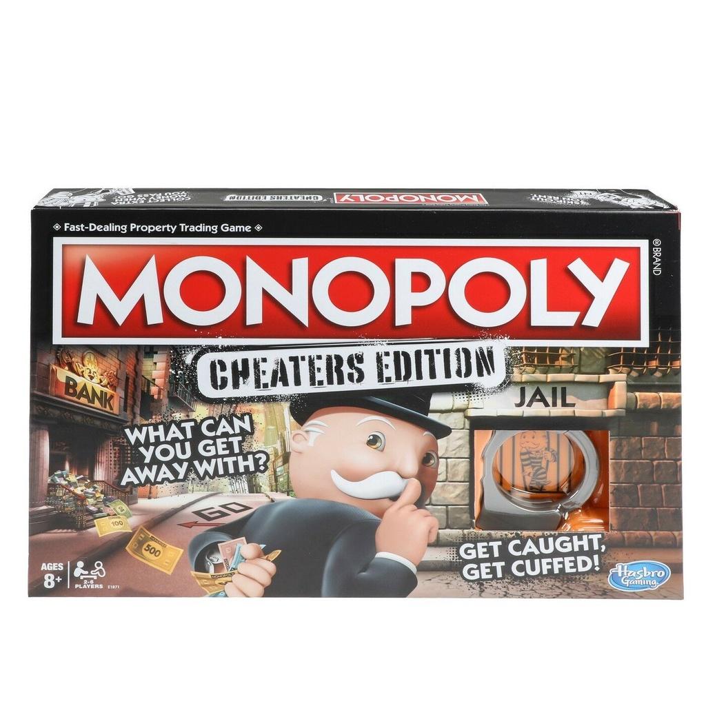 Cờ tỷ phú Hasbro Monopoly phiên bản Cheaters Edition