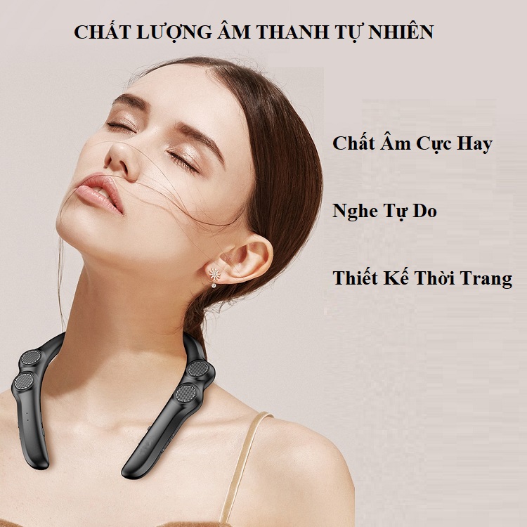 Loa nghe nhạc đeo cổ BBH-929S - Bộ loa toàn dải hướng lên trên giúp tối ưu hóa âm thanh cho riêng bạn