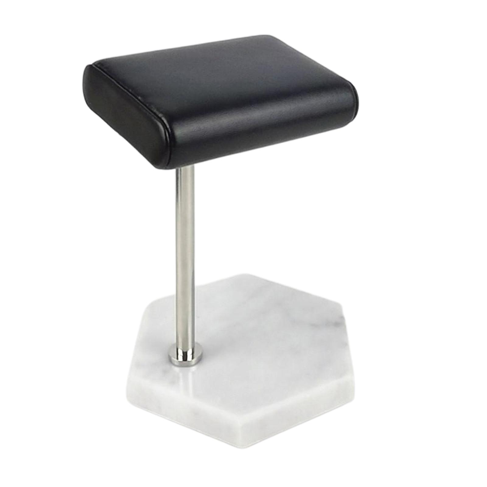Watch Stand, Jewelry Holder Stand, PU Leather & Marble Watch Display Stand for Watches, Jewelry, Bracelets and Bangles