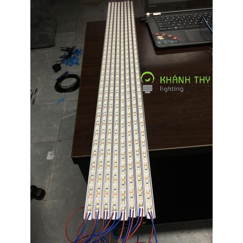 Đèn led thanh nhôm định hình lắp nổi 510 lắp tủ bếp, tủ quần áo, kệ trưng bày