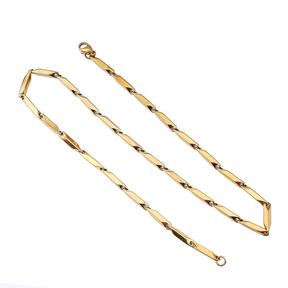 Dây chuyền nam titan cao cấp sang trọng inox thép không gỉ hỏa tiển trangsucpt kích cỡ 3mm PTDCNA31