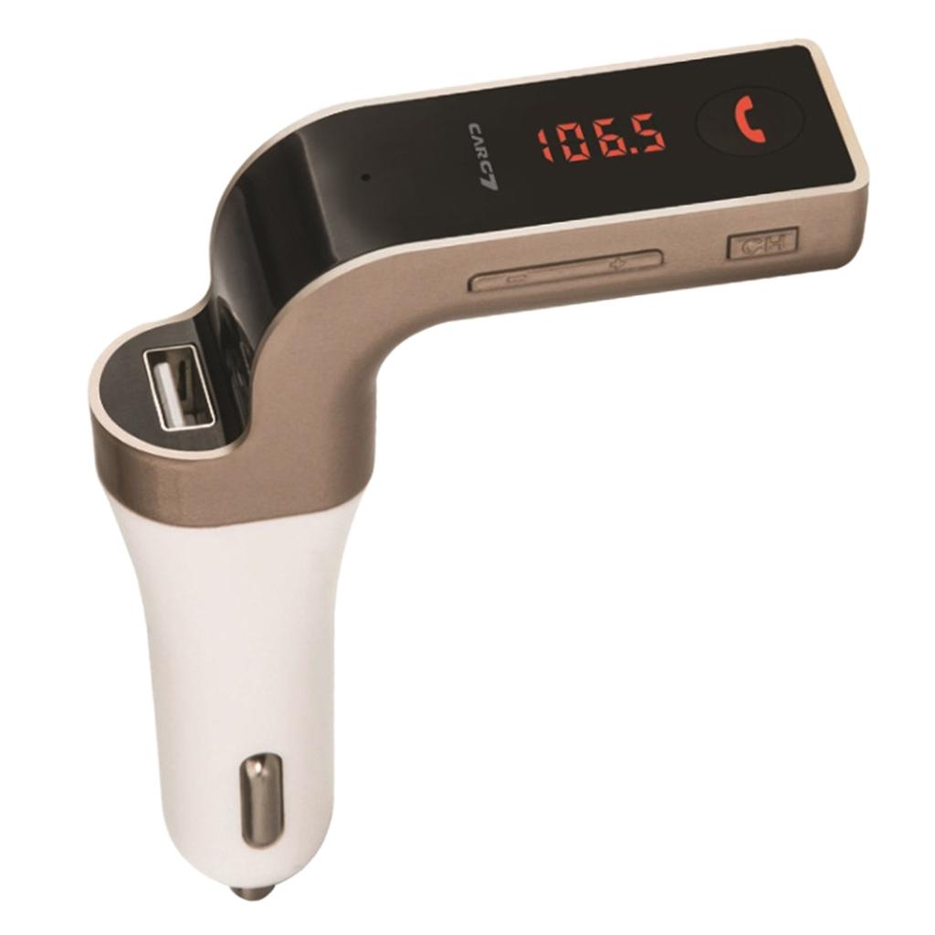 Car G7 Bluetooth FM Transmitter  Wireless Hands Free Modulator