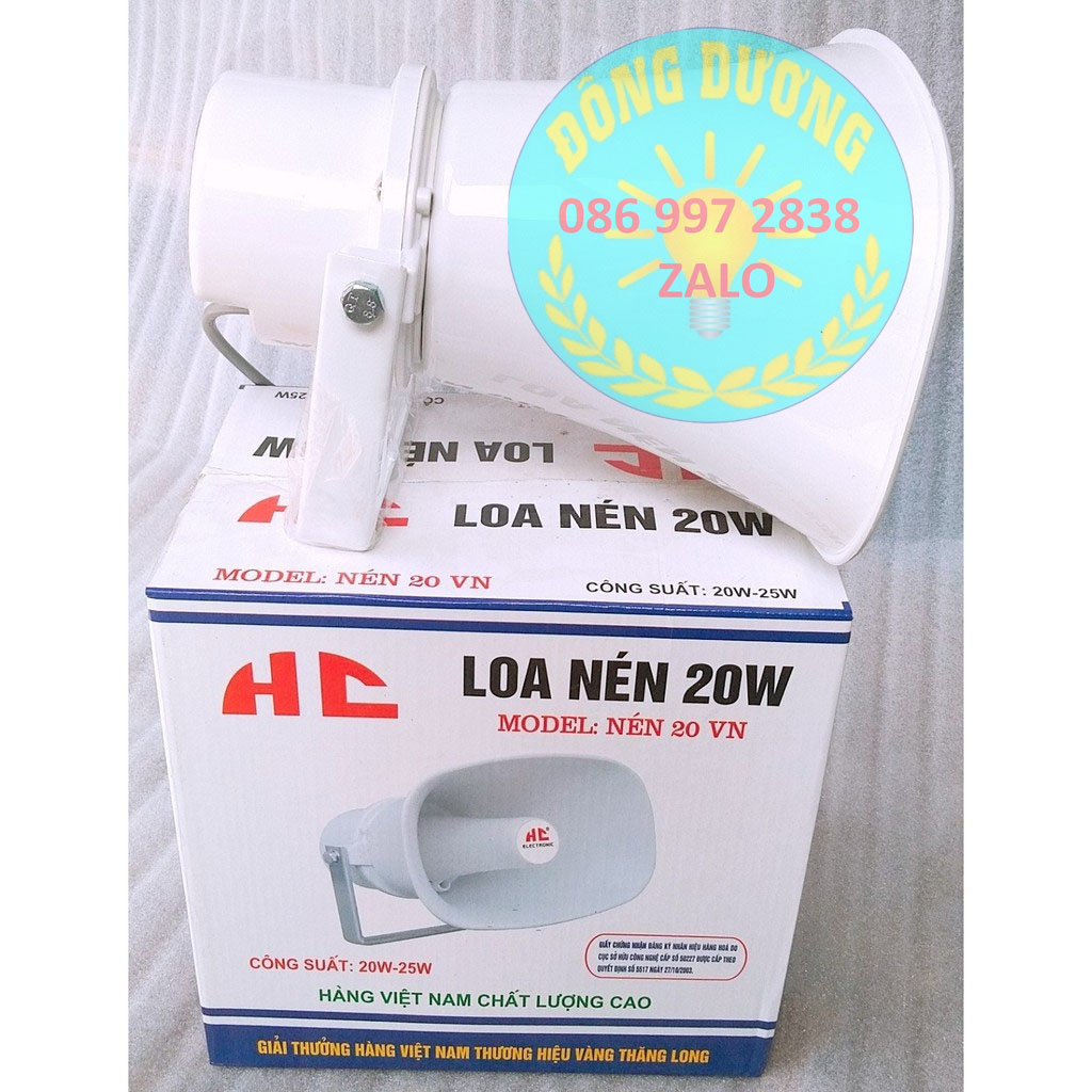 LOA PHÓNG THANH HC 20W - LOA NÉN 20W - HÀNG CHÍNH HÃNG