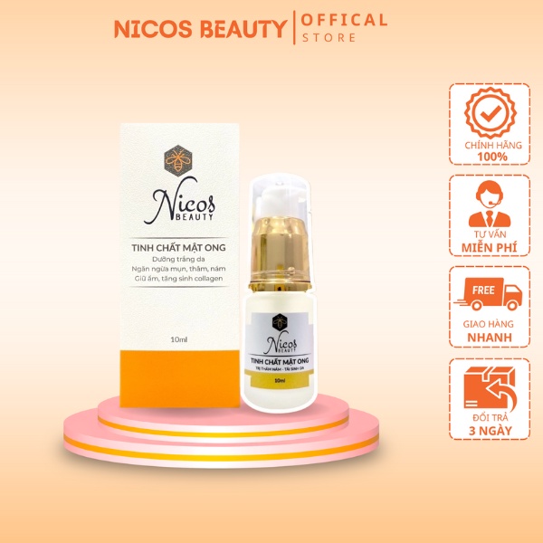 Serum Tinh chất mật ong 10ml Nicos Beauty CHÍNH HÃNG