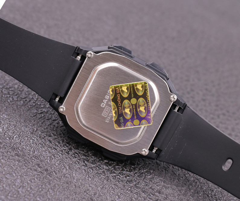 Đồng hồ unisex Chính Hãng Casio F-201WA-1ADF Dây Nhựa