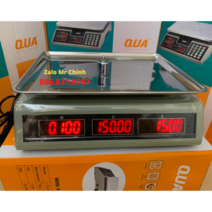 Cân Điện Tử 30kg/5g Cân Tính Tiền Qua910 Chính Xác Cao tính tiền chuẩn chỉnh nhanh mà tiện lợi phù hợp tại cửa hàng , siêu thị mini