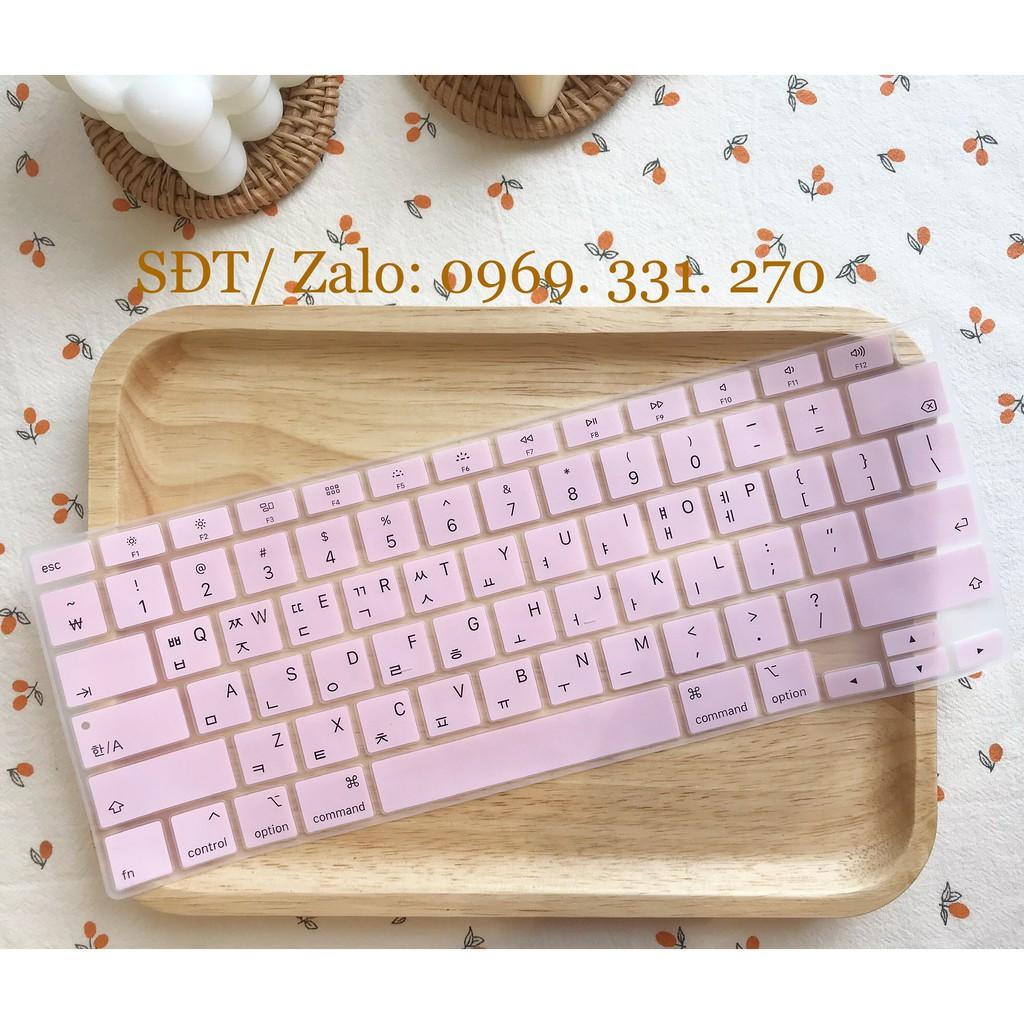 Phủ Phím Silicon Tiếng Hàn cho Macbook Air 13