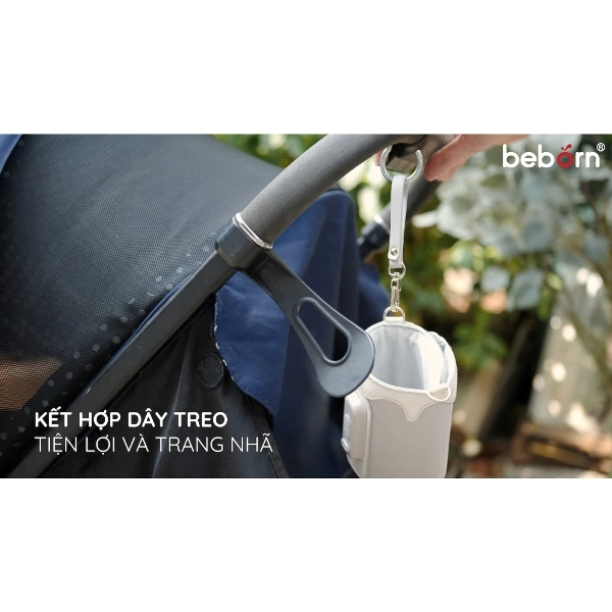 Dụng Cụ Hâm Sữa Du Lịch Fatzbaby Beborn TBW01 tiện lợi, an toàn cho Mẹ và Bé - Hàng Chính Hãng