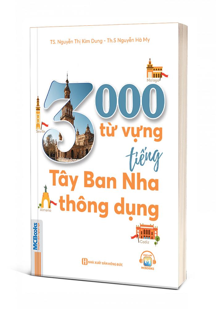 Sách - 3000 Từ Vựng Tiếng Tây Ban Nha Thông Dụng