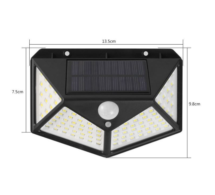 Đèn năng lượng mặt trời Solar 100LED