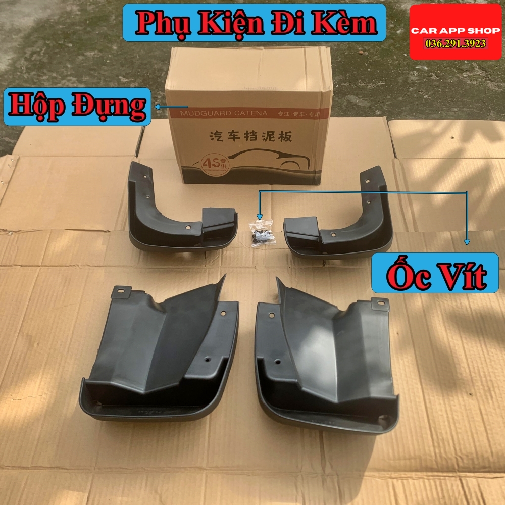 Chắn Bùn Honda Civic Đời 2006 - 2011 Chất liệu Nhựa Dẻo Tặng kèm Ốc Vít ,Bộ 4 Chiếc Hàng Cao Cấp