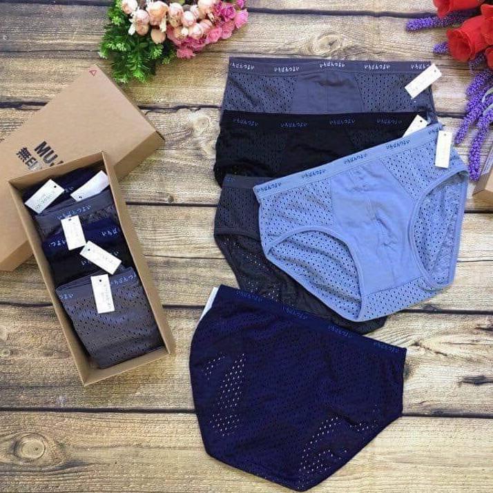 Hàng đẹp- Quần Sịp Chéo Nam Cotton - Quần Sịp Chéo Cotton