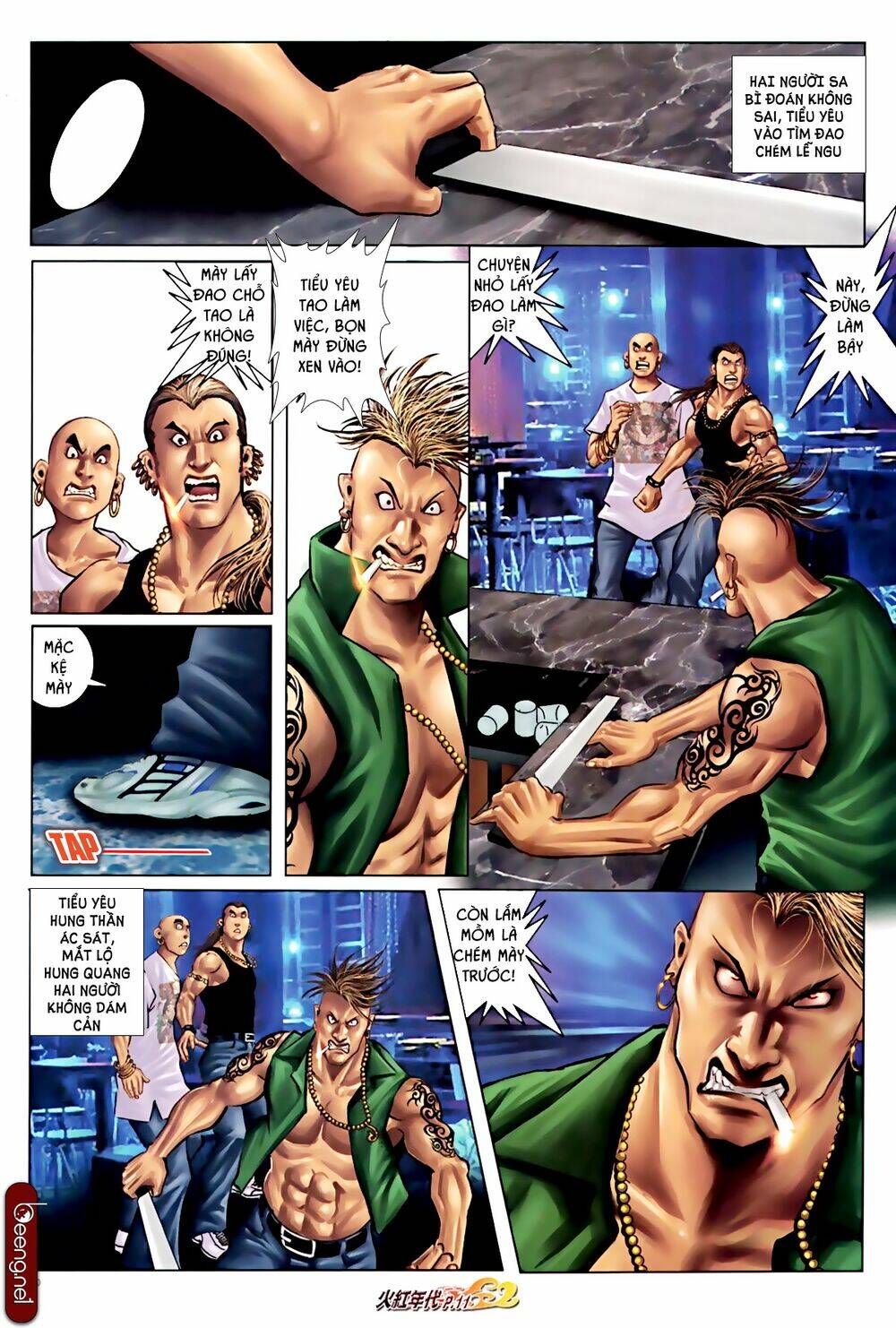 hỏa hồng niên đại hắc cốt đường chapter 588 10