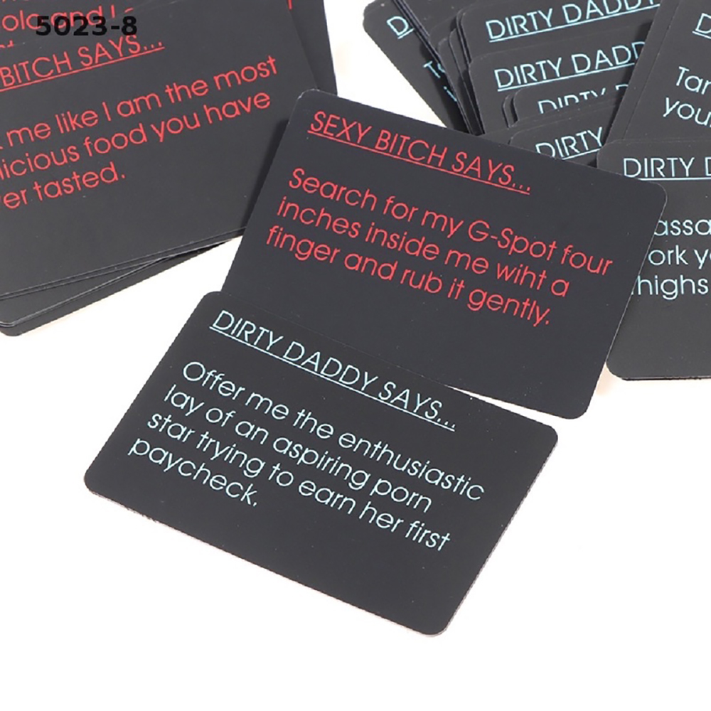 [Che Tên] Bộ Bài Tình Yêu Bedroom Commands Cards Dành Cho Cặp Đôi Tiếng Anh Các Tư Thế Vui Vẻ