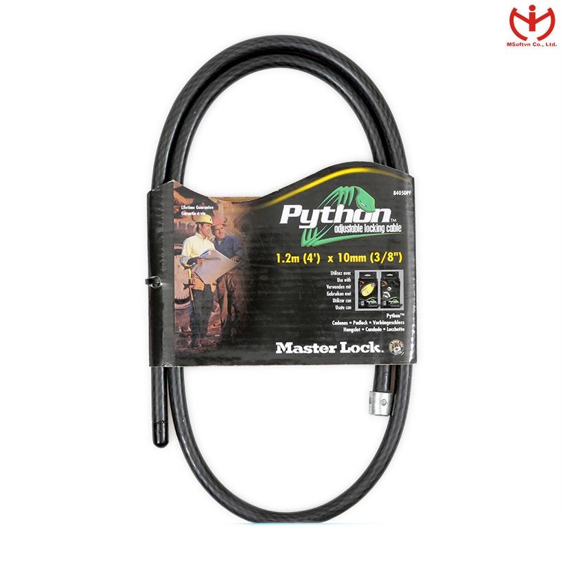 Dây cáp Master Lock nhiều kích thước dùng kết hợp với đầu khóa 8403 DPF