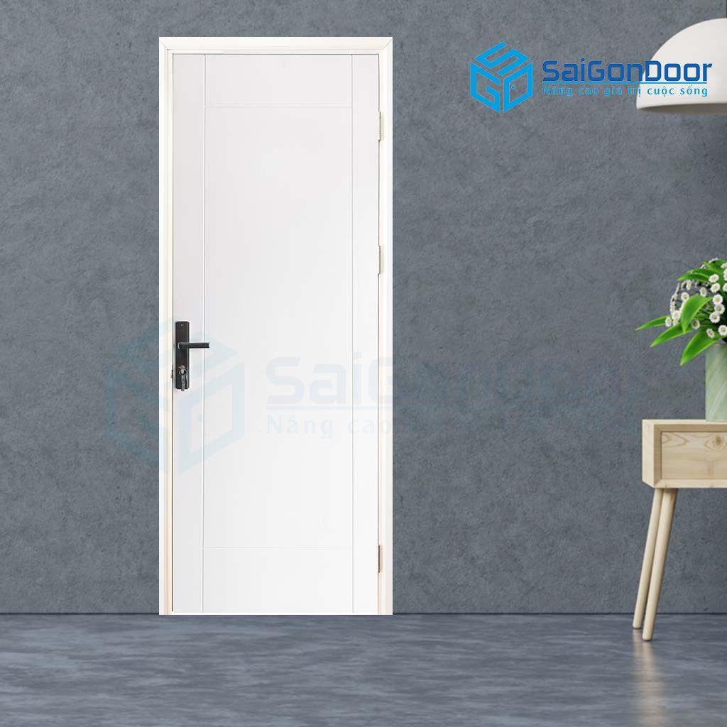 Cửa Gỗ Cao Cấp Saigondoor Mdf Veneer P1r4-C1 (2)  -SAIGONDOOR