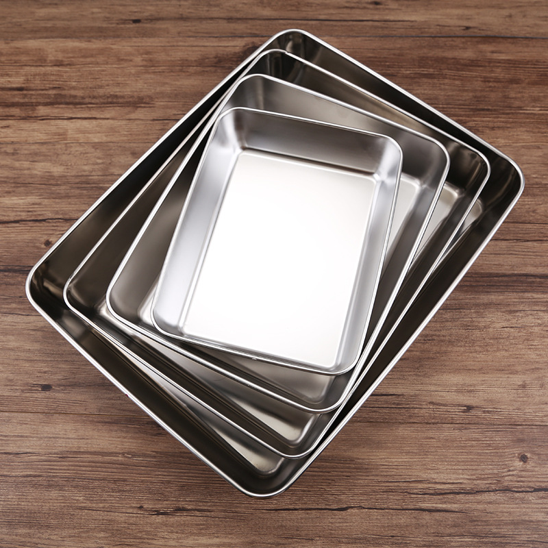 Khay inox 304 sâu cao cấp