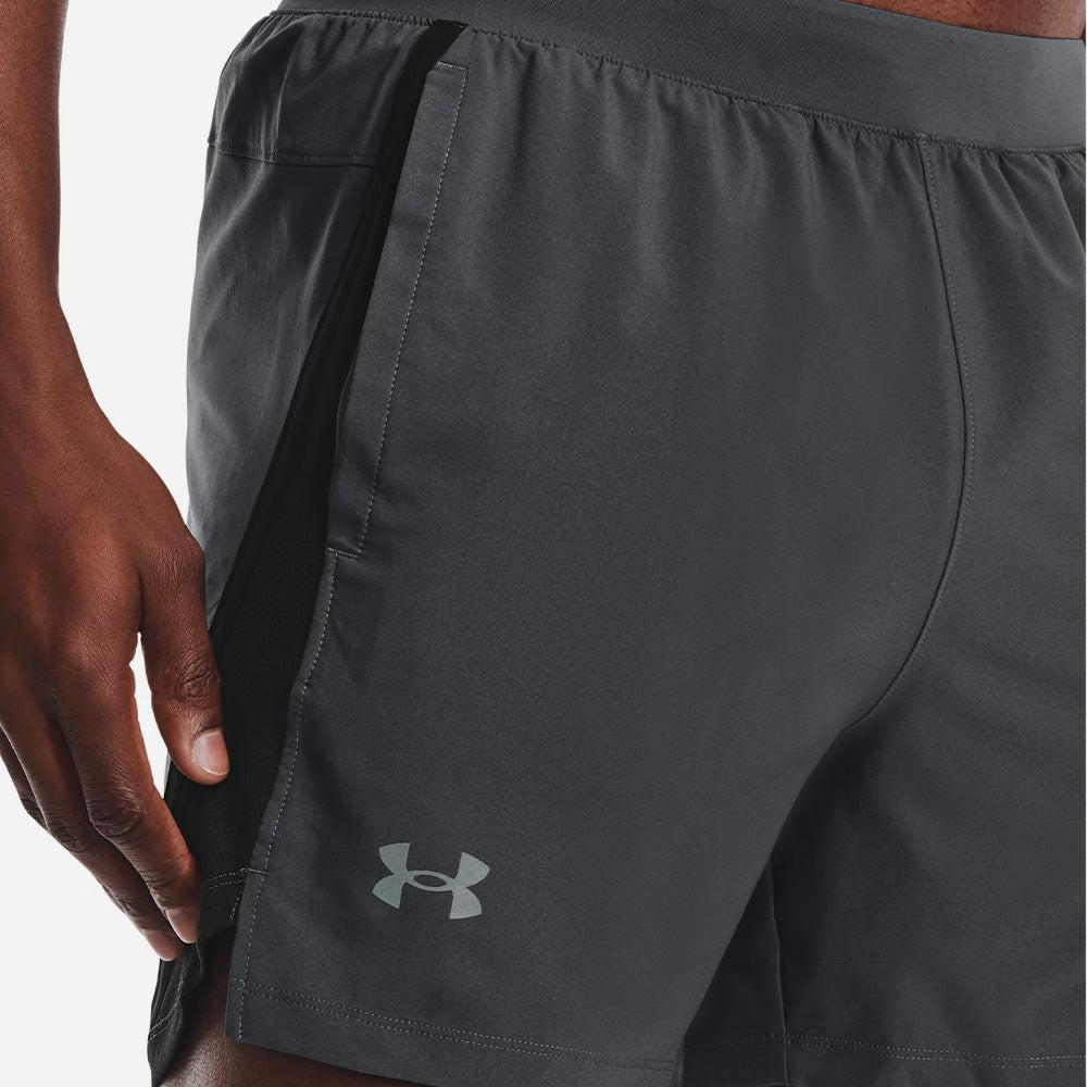 Quần ngắn thể thao nam Under Armour Launch 5'' - 1361492-012