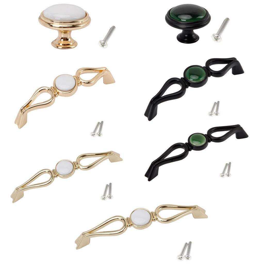 European Cabinet Drawer Door Handle Furniture Hardware Pull Knobs