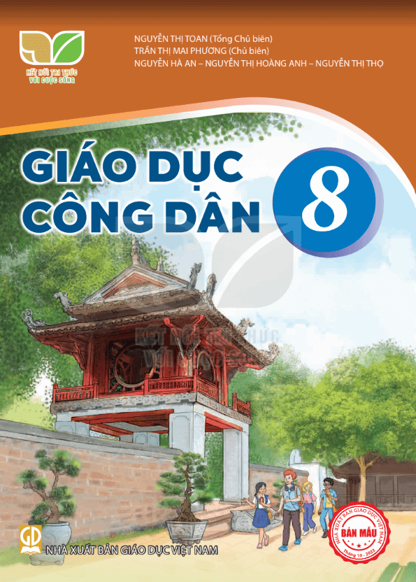 Sách giáo khoa Giáo Dục Công Dân 8- Kết Nối Tri Thức Với Cuộc Sống (Kèm Nilon bọc Sách)