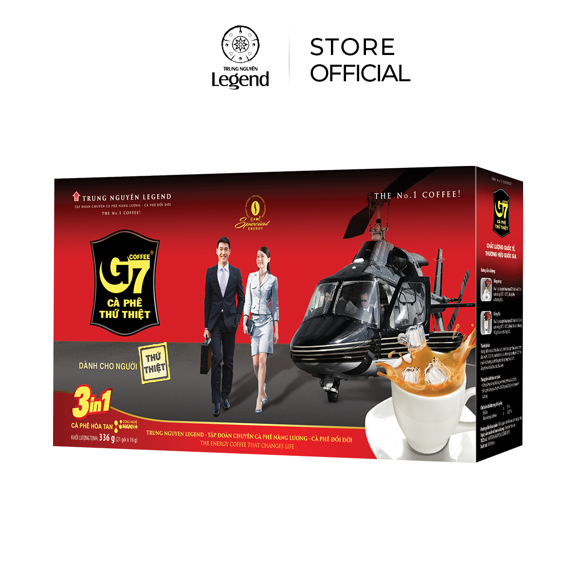 Cà Phê Sữa Hòa Tan Trung Nguyên Legend G7 3in1