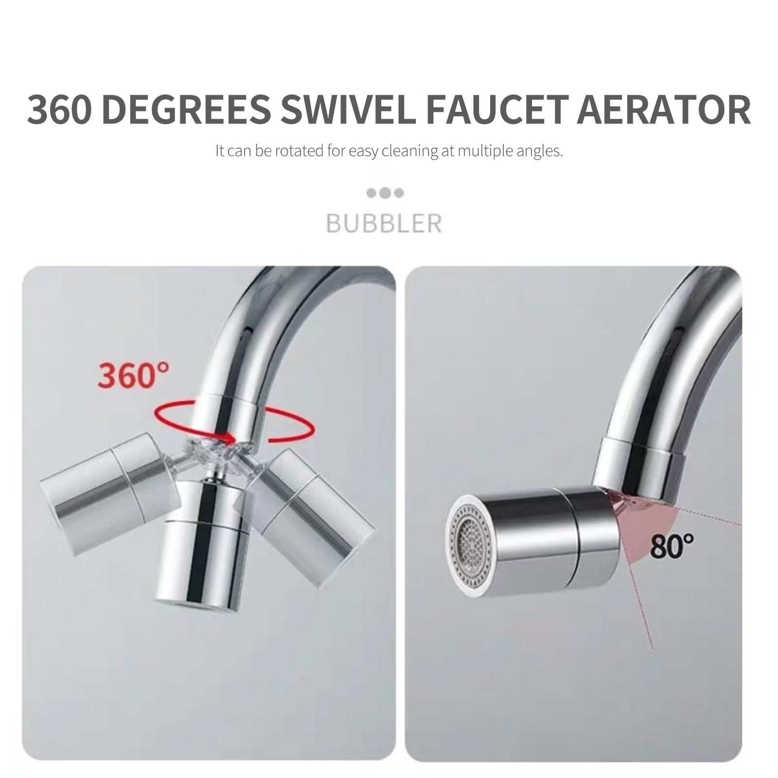 Đầu vòi phun nước bồn rửa chén, vòi xoay 360 độ