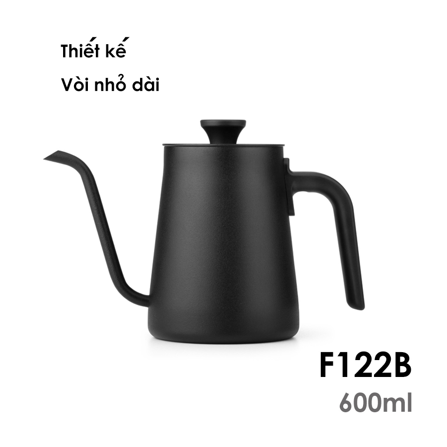 Bình rót cafe vòi dài Samaglas F122B 600mL