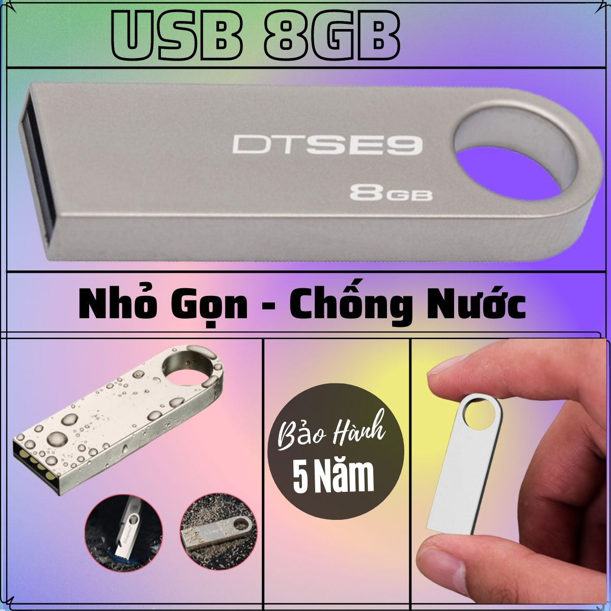 USB 64gb cao cấp TLT - Thiết kế nhỏ gọn, vỏ kim loại, chống nước, kết hợp công nghệ truyền tải siêu tốc