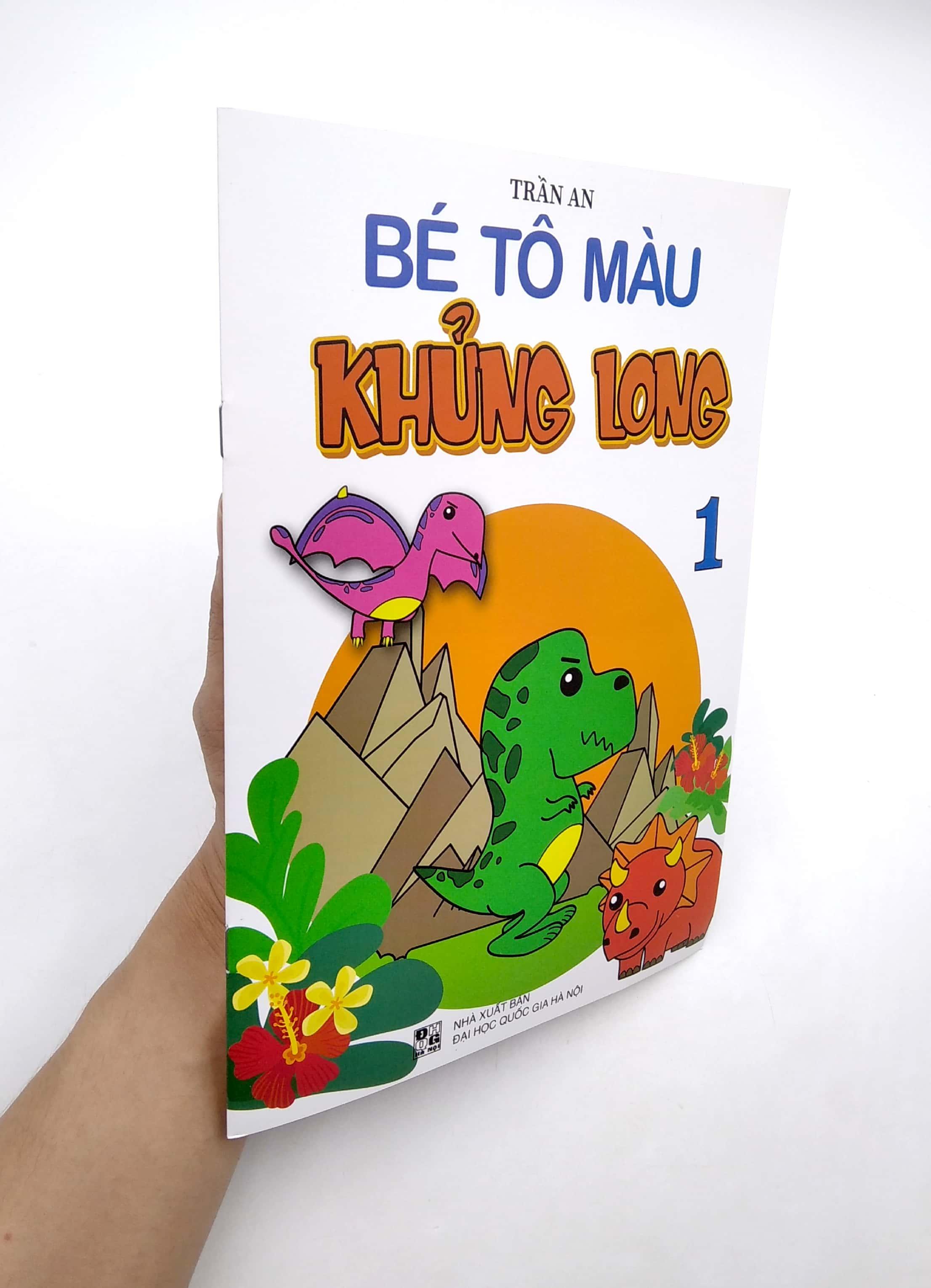 Bé Tô Màu Khủng Long 1