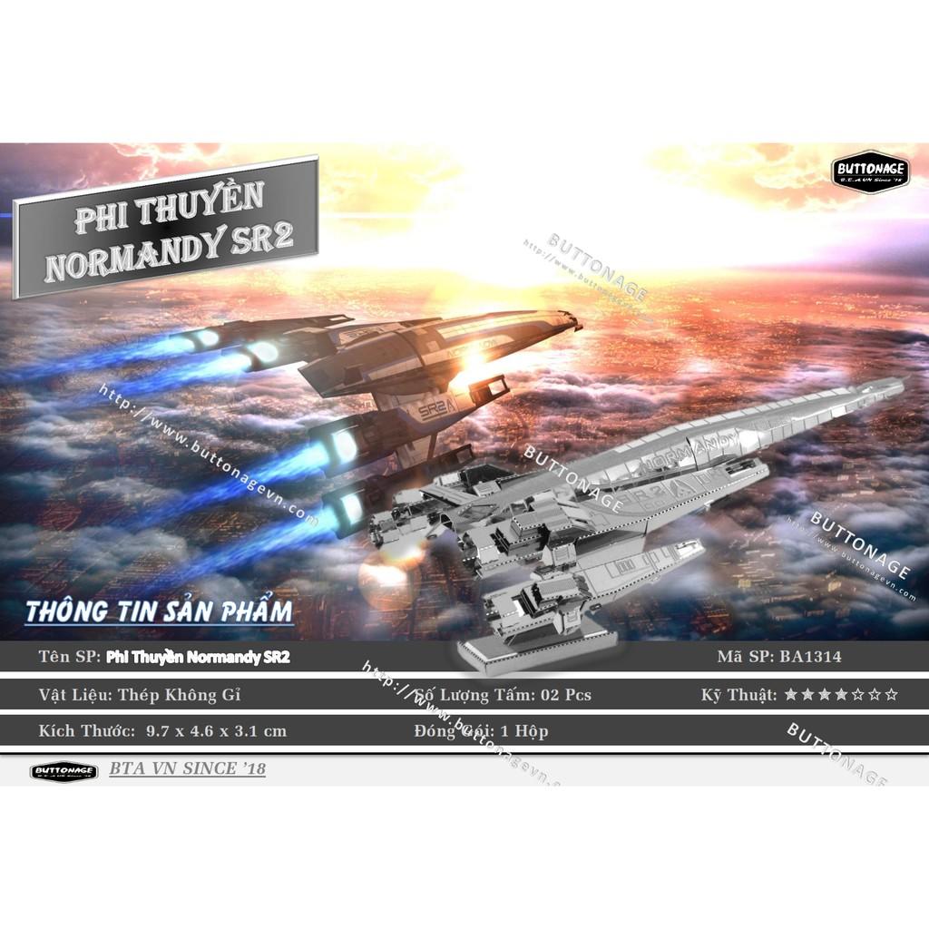 Mô Hình Lắp Ráp 3d Phi Thuyền Normandy SR2
