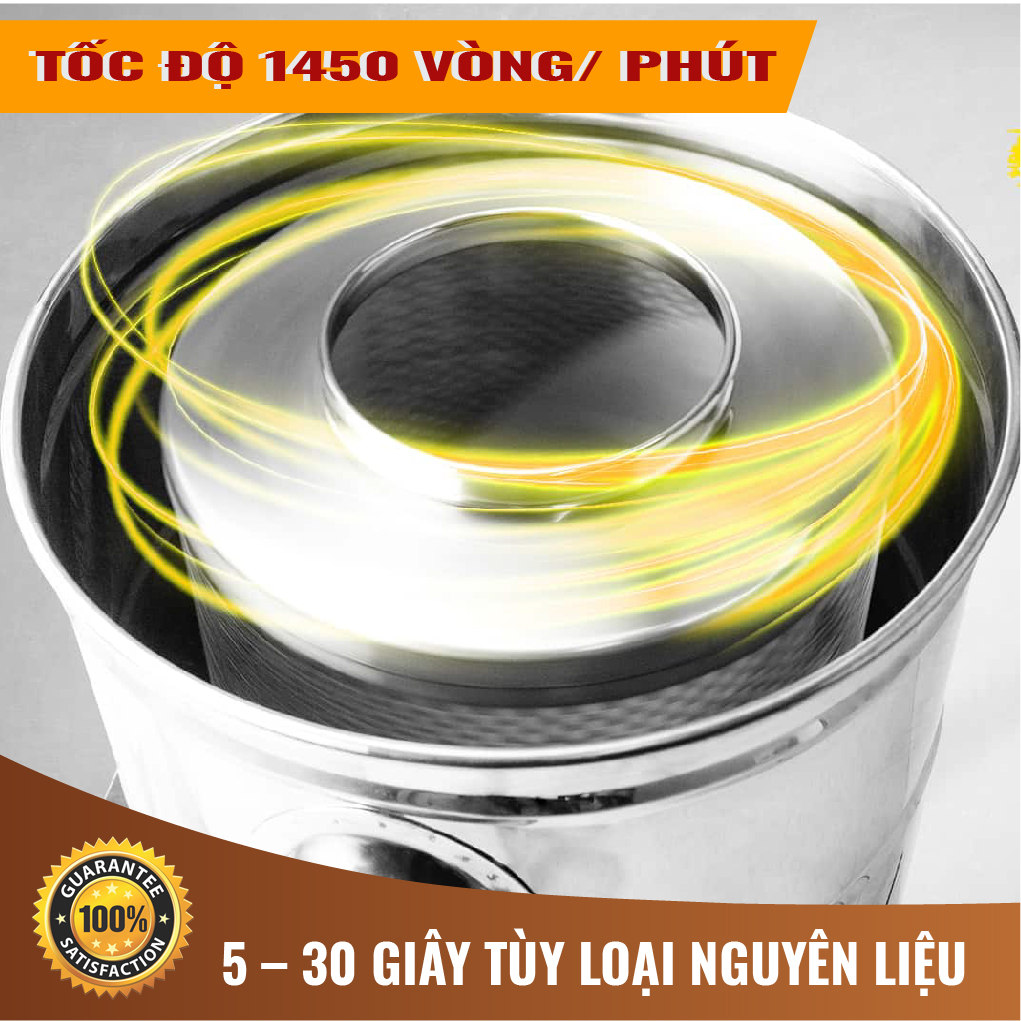 Máy Tách Dầu/Tách Nước Model TS01. Tách Dầu Dễ Dàng Khỏi Sản Phẩm Chiên/Rán Hoặc Tách Nước Khỏi Thực Phẩm Tốc Độ Cao Chỉ Từ 5-30 Giây. Máy Làm Từ 100% Inox Đảm Bảo An Toàn Thực Phẩm, Hàng Nhập Khẩu Chính Hãng Thái Lan