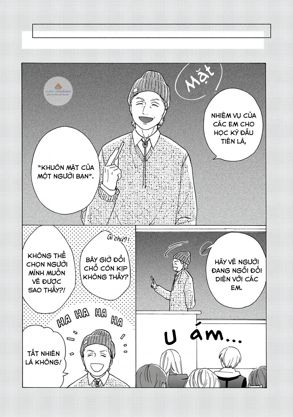 ngôi sao hạng nhất được vẽ bằng nụ hôn chapter 2 3