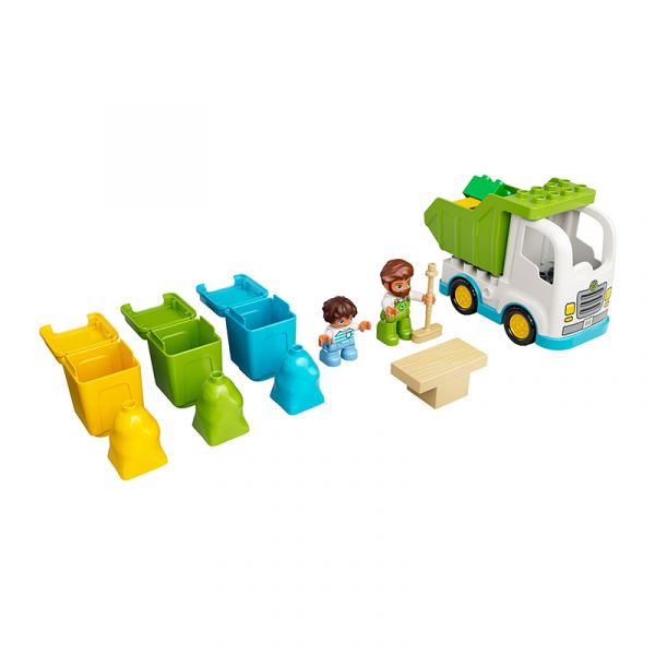 BỘ LẮP RÁP LEGO DUPLO 10945 XE TẢI ĐỔ RÁC