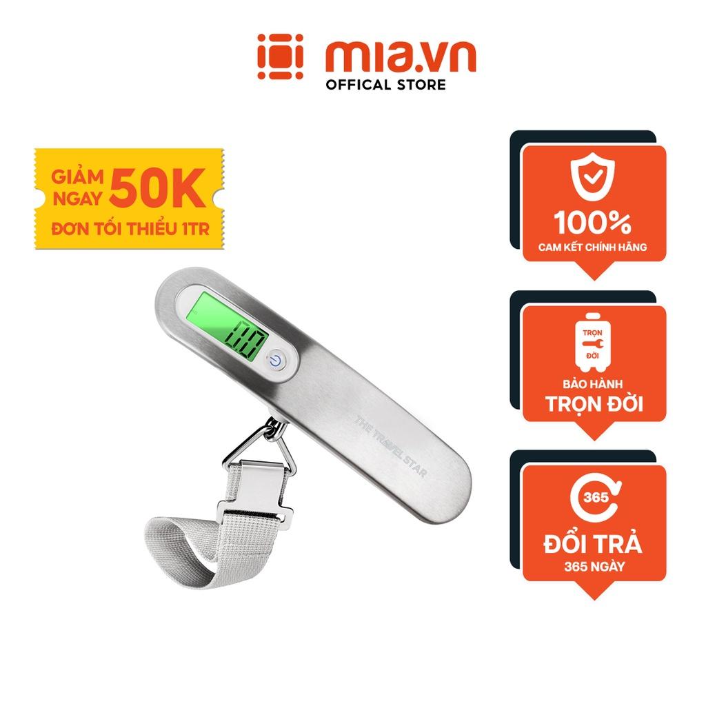 Cân điện tử MIA The Travel Star Digital Scale Size S Silver _ nhỏ gọn tiện dụng