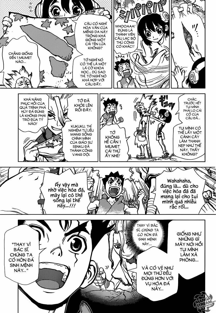 dr.stone - hồi sinh thế giới chapter 15 9