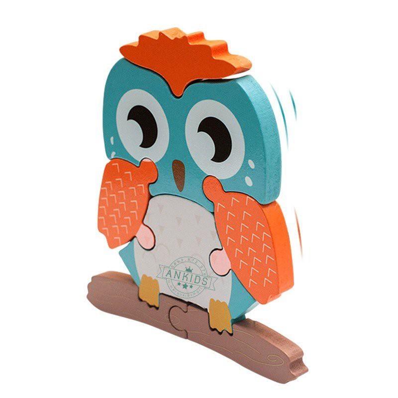 Tranh gỗ-tranh ghép gỗ 3D-ghép hình gỗ-đồ chơi cho bé