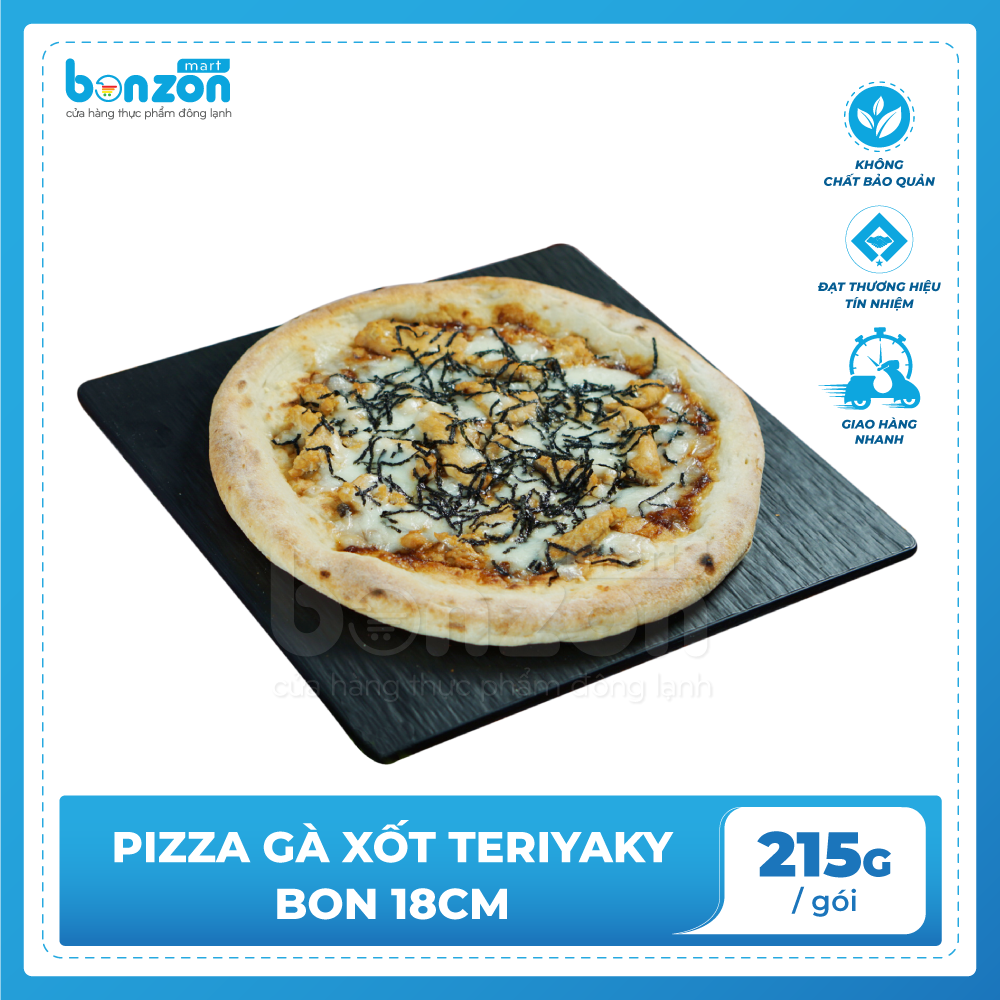 Pizza gà xốt teriyaky BON 215gr