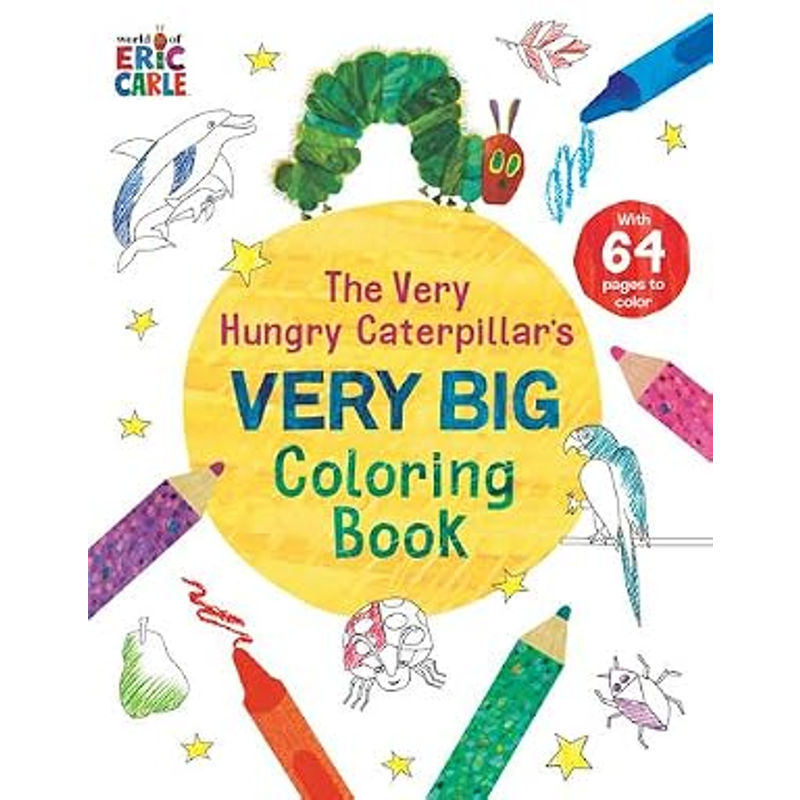 Sách The Very Hungry Caterpillar's Very Big Coloring Book