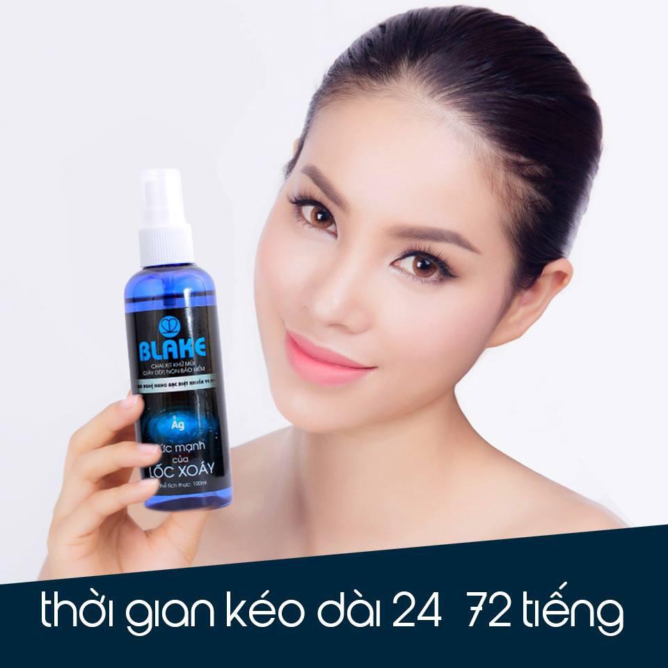 Khử mùi hôi nón bảo hiểm BLAKE (120mL), Hiệu quả khử mùi kéo dài đến 72h