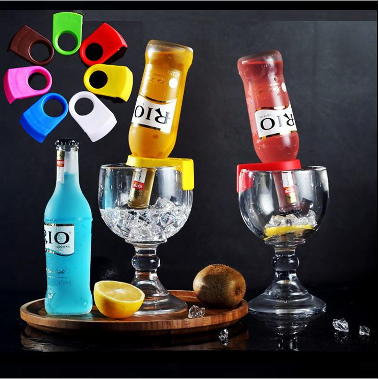 Gía treo chai úp ngược dụng cụ pha chế chuyên nghiệp -Màu sắc ngẫu nhiên
