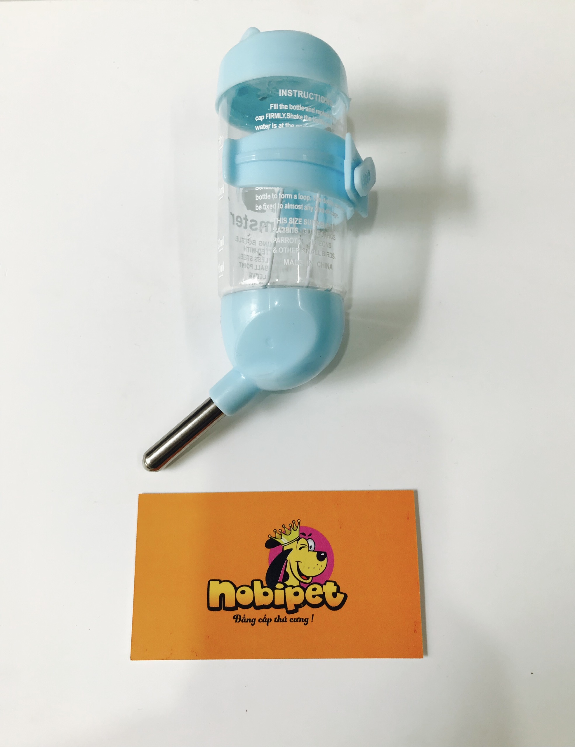 Bình Nước 80ml Deluxe Bi Lăn Cho Hamster, Sóc, Nhím Kiểng, Thỏ, Bọ