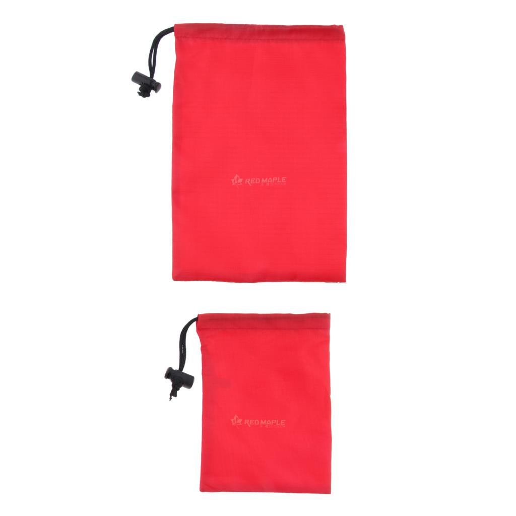 Camping Tent Stakes Storage Bag Drawstring Sack Pouch Organizer Packing S