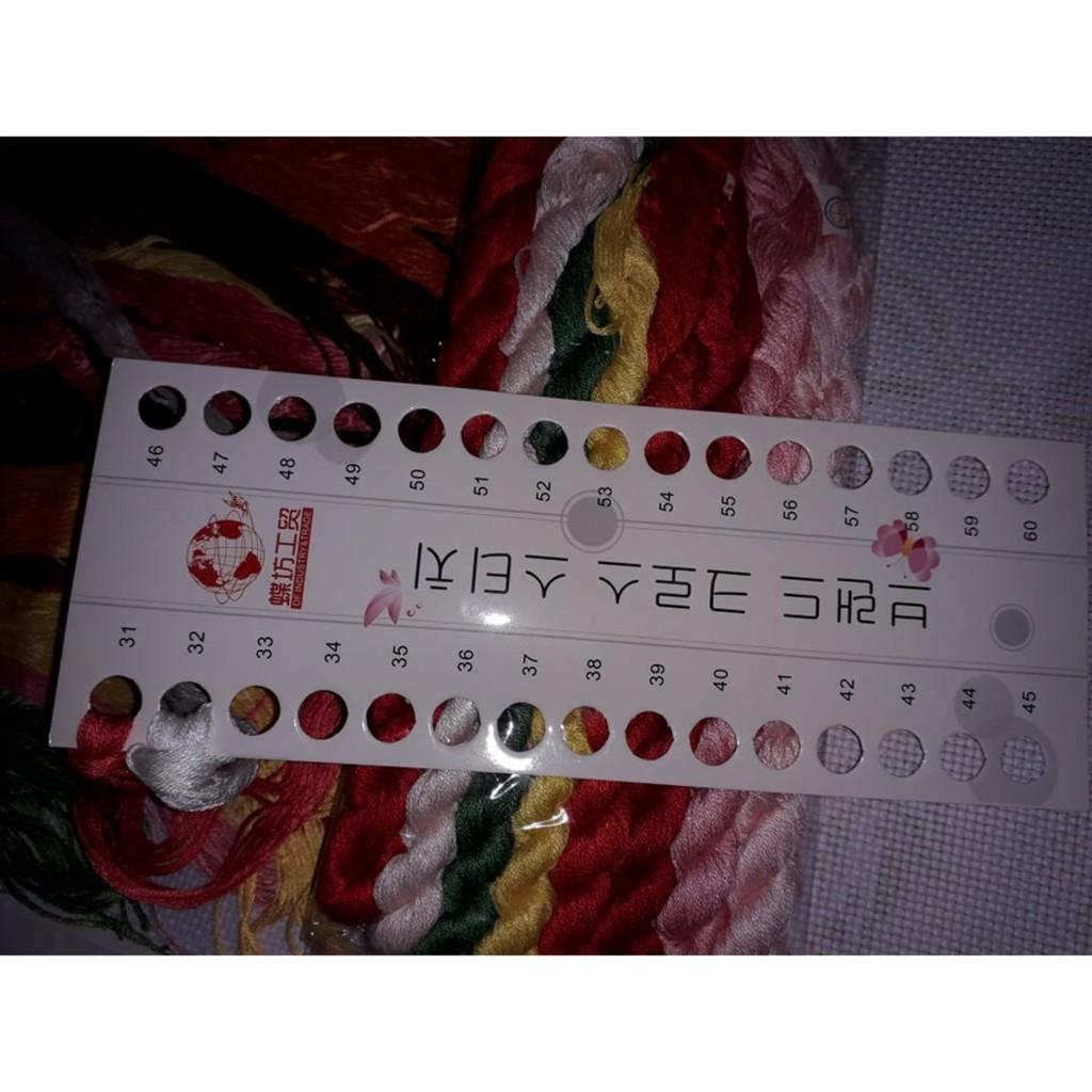 FreeShip từ 250K-Tranh thêu chữ thập Hoa Khai Phú Quý MN0045KT: 149x64cm