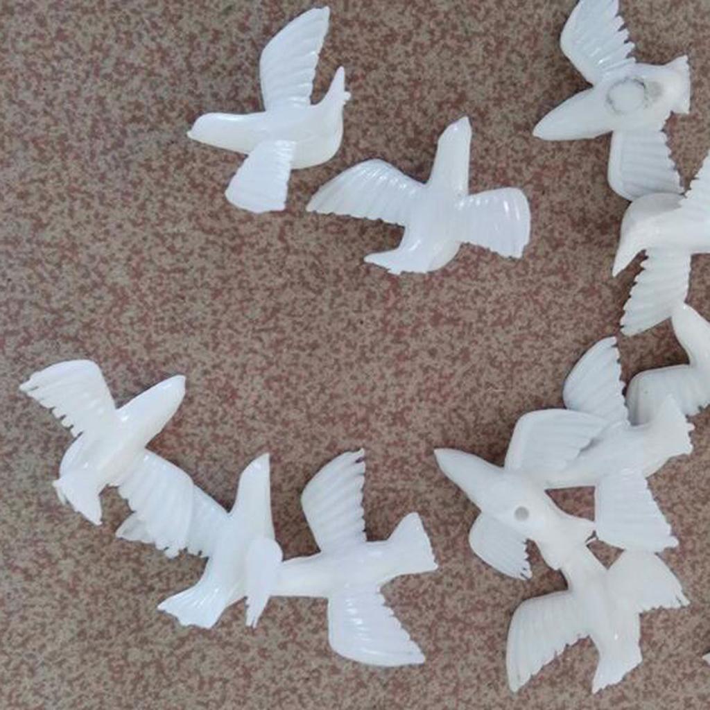 7-10pack 12pcs Baby Shower Christening Table Confetti Pigeon Wedding Table Decor