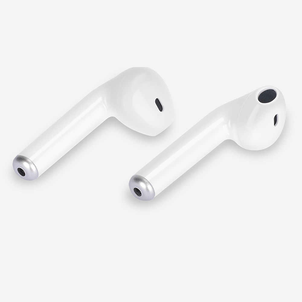 Tai nghe Bluetooth i7s tai nghe không dây 2 tai kiểu dáng airpods - tặng giá đỡ điện thoại Iring