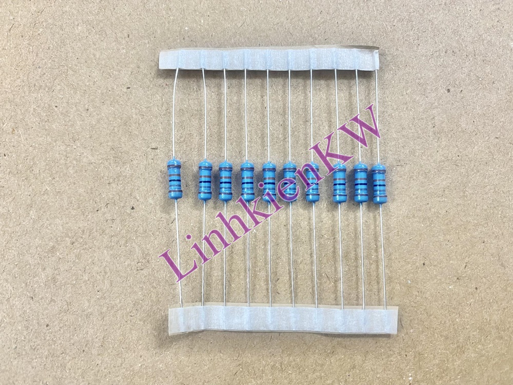 50 cái Điện trở vạch 1/2w từ 91K-3M chân cắm mới 100%