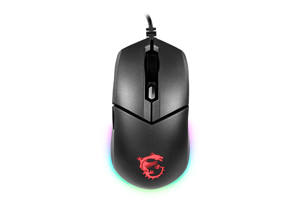 Chuột có dây Gaming MSI Clutch GM11 - Hàng chính hãng - Đen