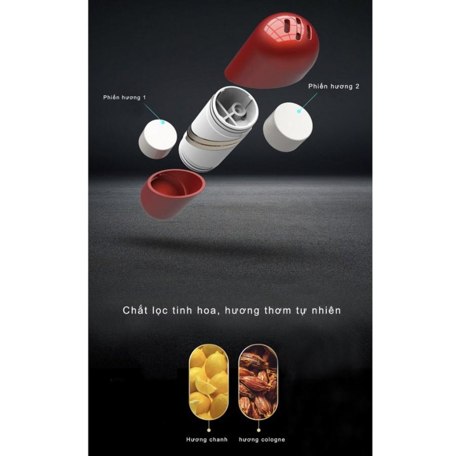 Nước hoa kẹp khe điều hoà tạo hương thơm khử mùi dùng trên ô tô -hình trái tim