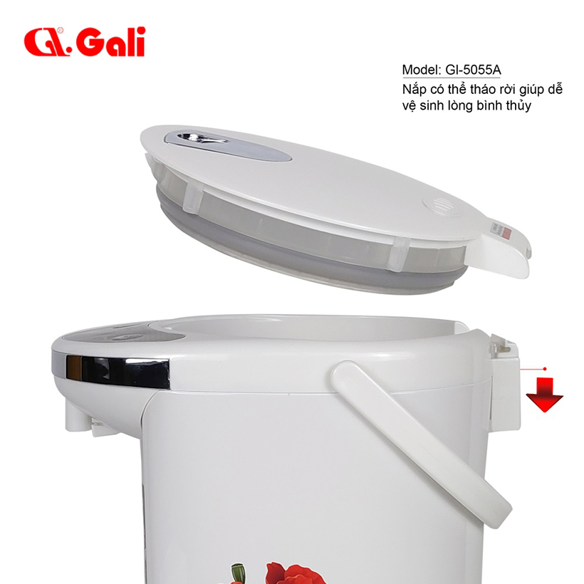 Bình thủy điện 5.5 lít Gali GL-5055A - Hàng chính hãng