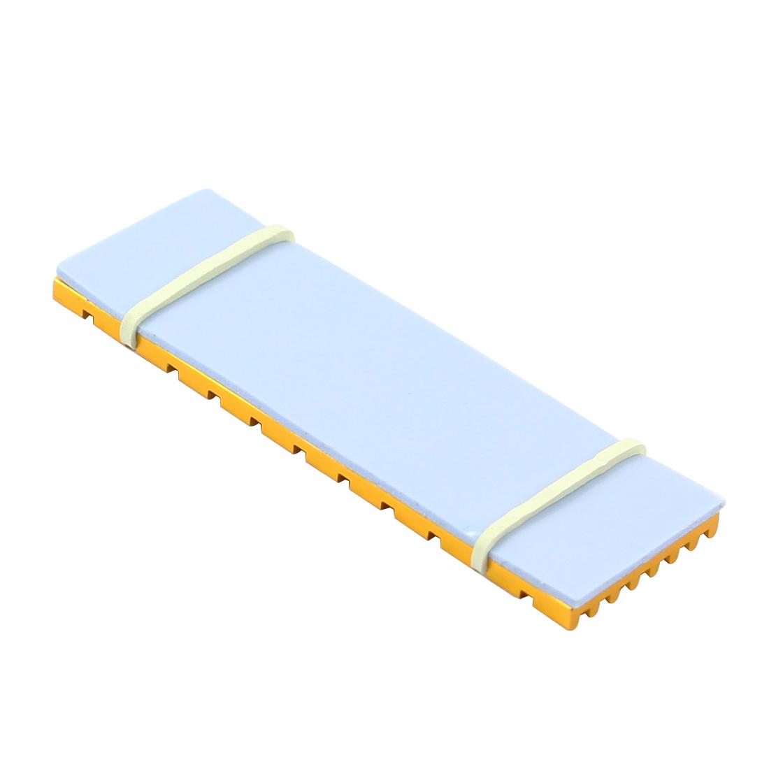 Nhôm Làm Mát Tản Nhiệt Nhiệt Miếng Tản Nhiệt Tản Nhiệt Độ Dày 3Mm 6Mm Cho M.2 NGFF SATA PCI-E NVME m2 SSD Tản Nhiệt